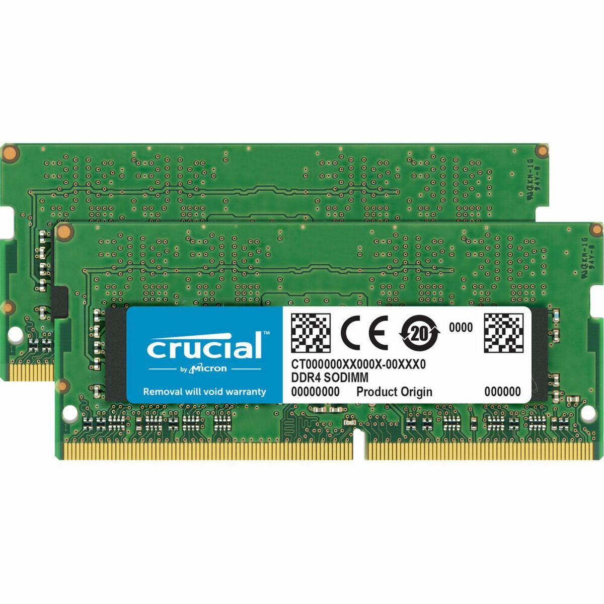 Crucial CT2K8G4S266M memoria 16 GB 2 x 8 GB DDR4 2666 MHz (Crucial - DDR4 - kit - 16 GB 2 x 8 GB - SO DIMM 260-pin - 2666 MHz /