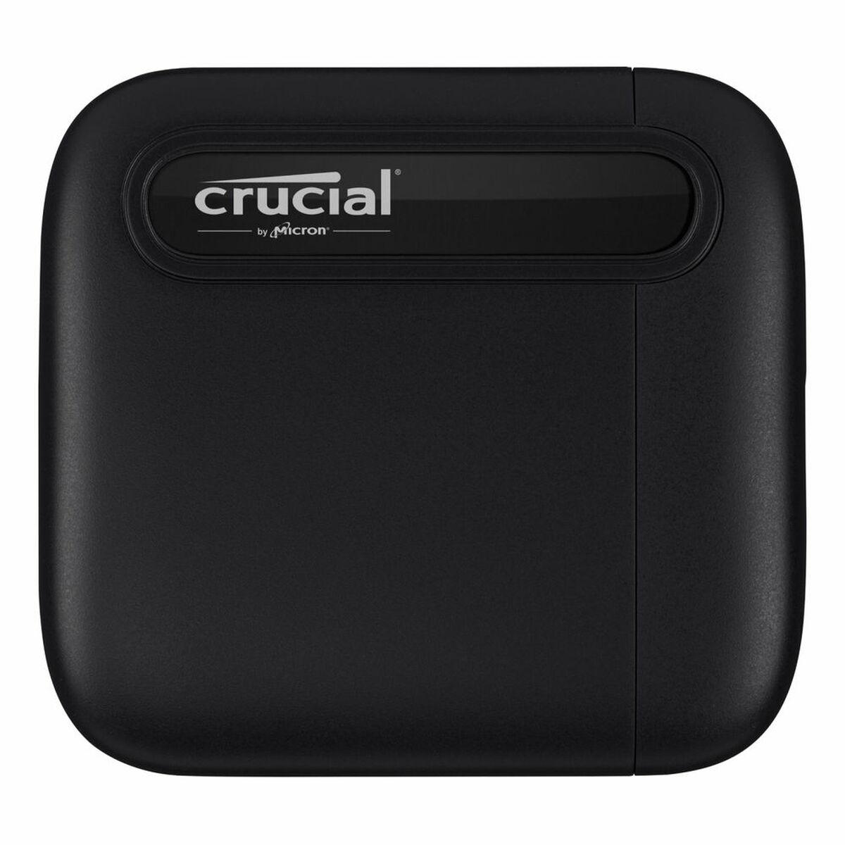 Crucial X6 500 GB Nero (Crucial X6 - SSD - 500 GB - esterno portatile - USB 3.2 Gen 2 USB-C connettore)