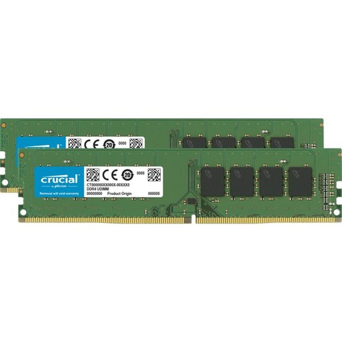 Crucial CT2K16G4DFRA32A memoria 32 GB 2 x 16 GB DDR4 3200 MHz (Crucial - DDR4 - kit - 32 GB: 2 x 16 GB - DIMM 288-pin - 3200 MH