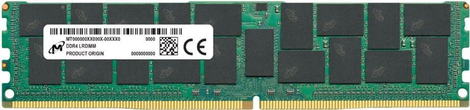 Micron MTA36ASF8G72LZ-3G2R memoria 64 GB 1 x 64 GB DDR4 3200 MHz Data Integrity Check verifica integrità dati (Micron - DDR4