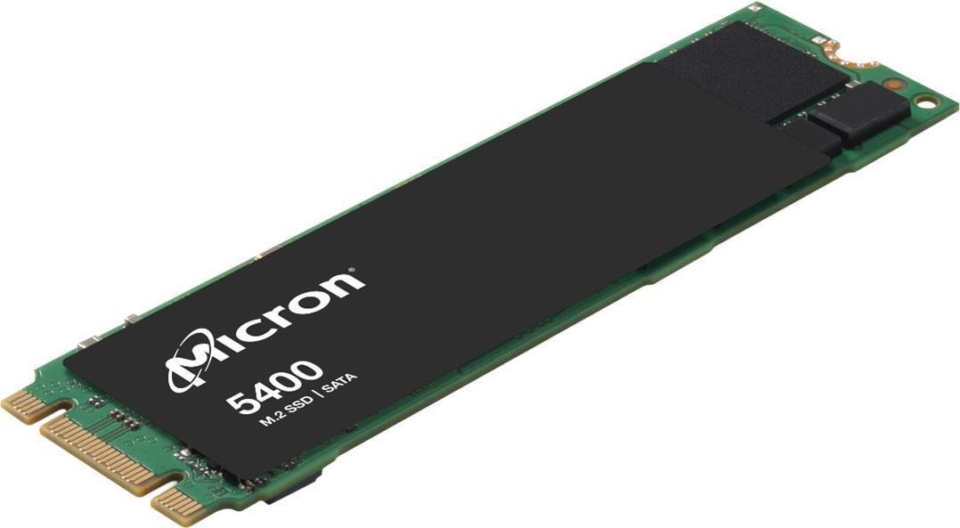 Micron 5400 PRO 480 GB M.2 Serial ATA III 3D TLC NAND (Micron 5400 PRO - SSD - 480 GB - interno - M.2 2280 - SATA 6Gb/s)