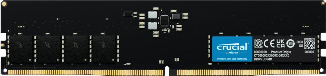 Crucial CT16G52C42U5 memoria 16 GB 1 x 16 GB DDR5 5200 MHz (16GB Crucial DDR5 PC5-41600 5200MHz CL42 16Gbit UDIMM)