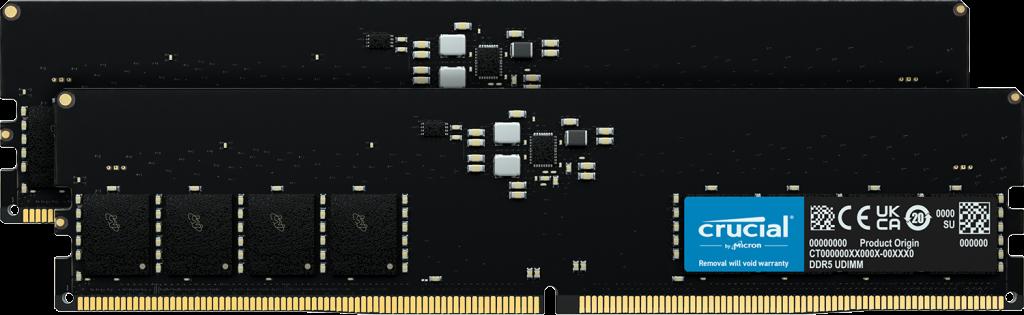 Crucial CT2K32G52C42U5 memoria 64 GB 2 x 32 GB DDR5 5200 MHz Data Integrity Check verifica integrità dati (64GB32GBx2 Crucial