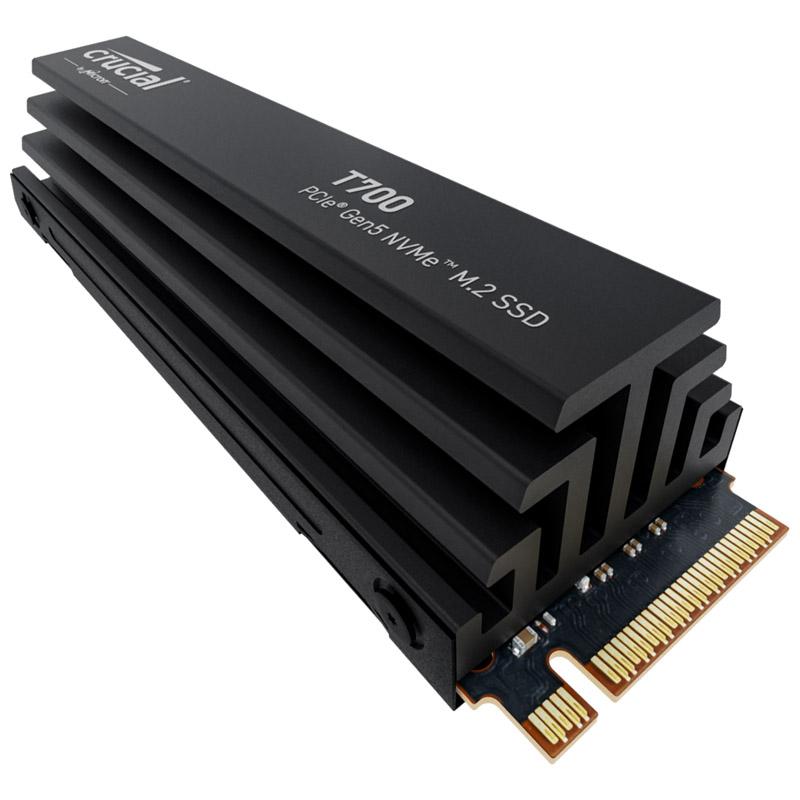 Crucial T700 M.2 1 TB PCI Express 5.0 NVMe (Crucial T700 - SSD - crittografato - 1 TB - interno - PCI Express 5.0 NVMe - TCG Op