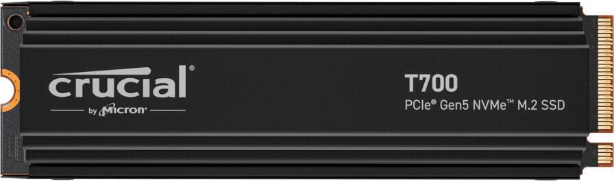 Crucial T700 M.2 1 TB PCI Express 5.0 NVMe (Crucial T700 - SSD - crittografato - 1 TB - interno - PCI Express 5.0 NVMe - TCG Op