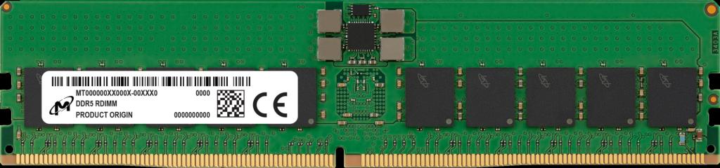 32GB (1x32GB) MICRON RDIMM DDR5-4800 CL40 reg. Memoria del server ECC