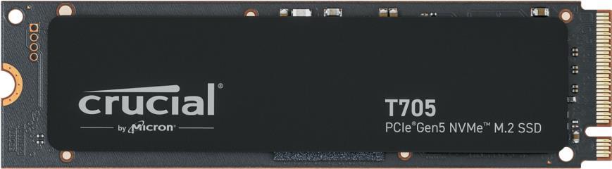 SSD Crucial T705 2TB PCIe Gen5 NVMe M.2 PCI Express 5.0 TLC 3D NAND