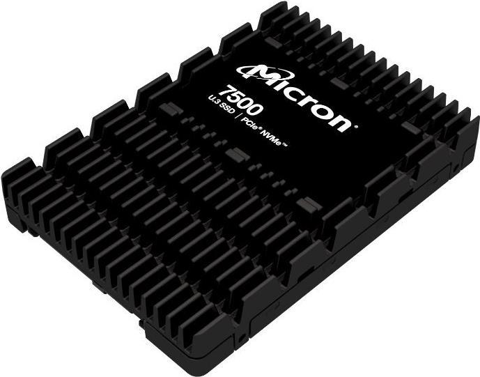 Micron 7500 MAX 64 TB U.3 PCI Express 4.0 NVMe 3D TLC NAND (Micron 7500 MAX - SSD - Mixed Use - crittografato - 6.4 TB - intern