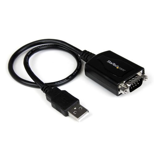 StarTech.com Cavo adattatore DB9 USB a seriale RS-232 30 cm con interfaccia COM