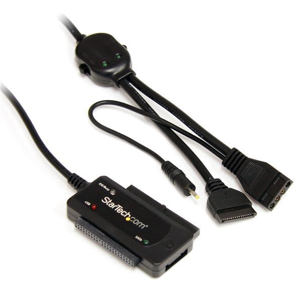 Adattatore combo USB 2.0 a SATA/IDE per SSD/HDD 2,5/3,5"