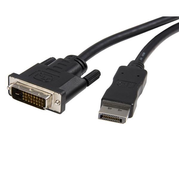 Cavo convertitore video displayport a dvi da 1,80 m - m/m
