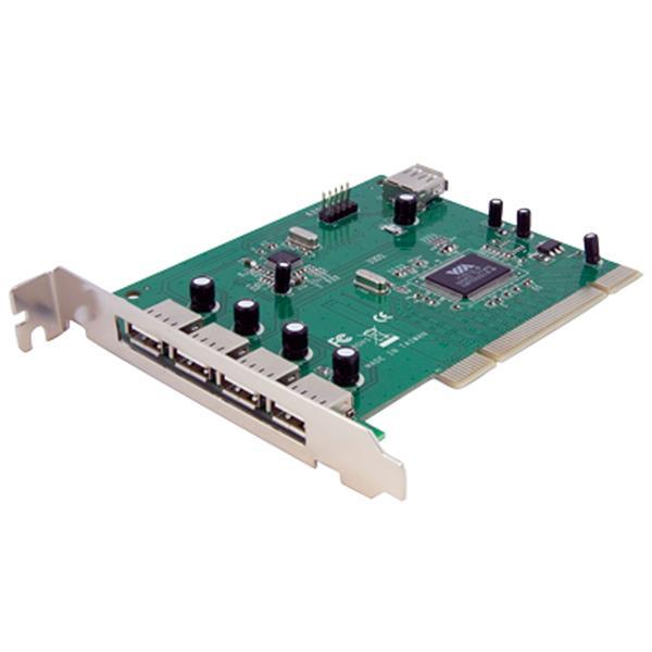 StarTech.com Scheda Pci con 7 porte USB 2.0 ad alta velocità 