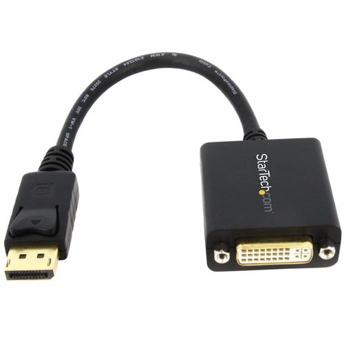 StarTech.com Adattatore DisplayPort DVI - Convertitore video da DisplayPort a DVI-D 1080p - Cavo adattatore da DP 1.2 a DVI Mon