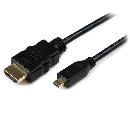 StarTech.com Cavo HDMI ad alta velocitÃƒÂ  con Ethernet da 0,5 m - HDMI a Micro HDMI - M/M