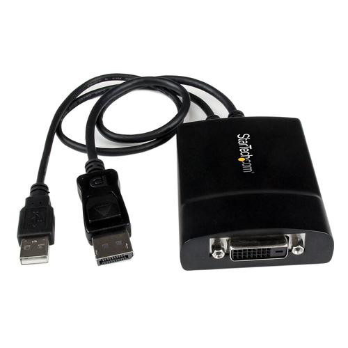 StarTech.com Adattatore attivo da DisplayPort a DVI Dual Link - Convertitore video da DisplayPort a DVI-D 2560x1600 60Hz - Da D