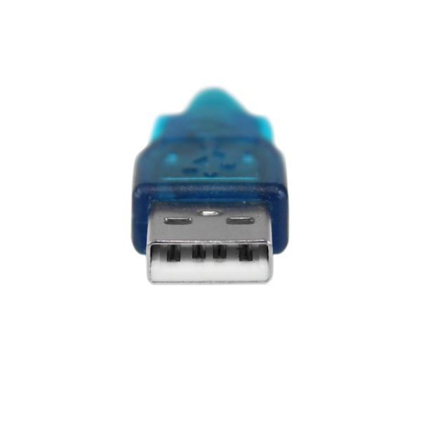 Cavo adattatore seriale usb a rs232 db9 1 porta - m/m