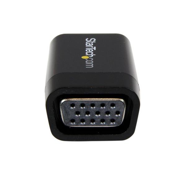 Adattatore HDMI a VGA compatto per portatili - Convertitore HDMI a VGA per desktop/ChromeBook/ultrabook - 1920 x 1200/1080p - a