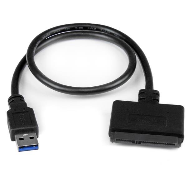 Cavo adattatore per HDD/SSD USB 3.0 a SATA III da 2.5" con UASP - Convertitore Sata SSD/HDD