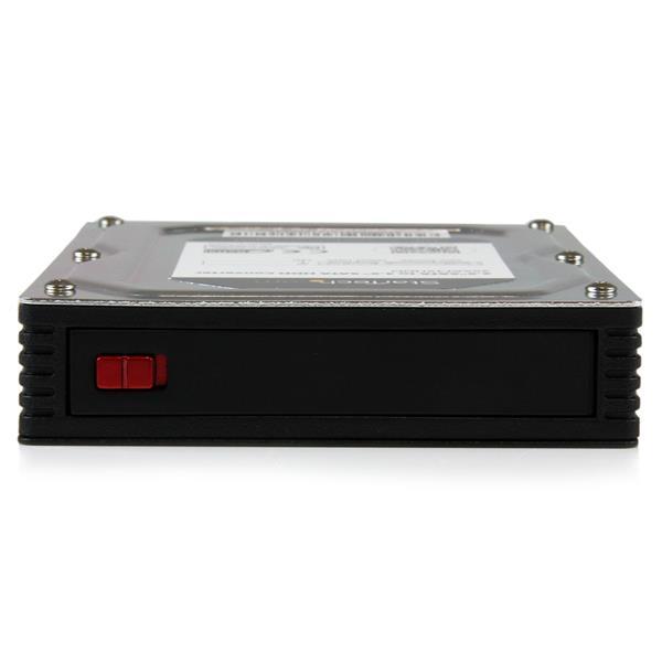 Box esterno adattatore per dischi rigidi SATA da 2,5? a 3,5" in alluminio con altezza massima SSD / HDD di 12,5 mm