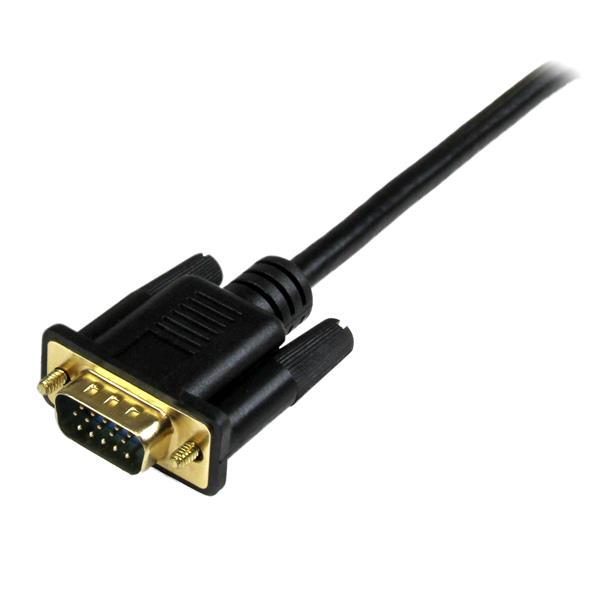 Cavo convertitore attivo hdmi a vga - adattatore hdmi a vga m/m - 1920x1200 / 1080p da 91cm