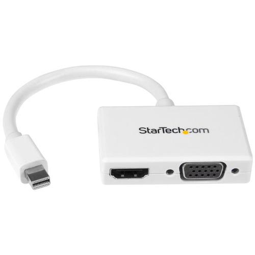 StarTech.com Adattatore Mini DisplayPort a HDMI e VGA - Convertitore audio/video da viaggio mDP 2 in 1 - 1920x1200 / 1080p - bi