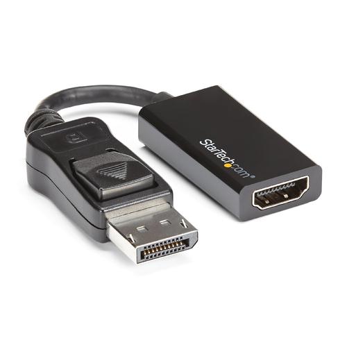 StarTech.com Adattatore DisplayPort a HDMI 4K 60Hz - Convertitore video attivo da DP 1.4 a HDMI 2.0 - Dongle/Cavo adattatore pe