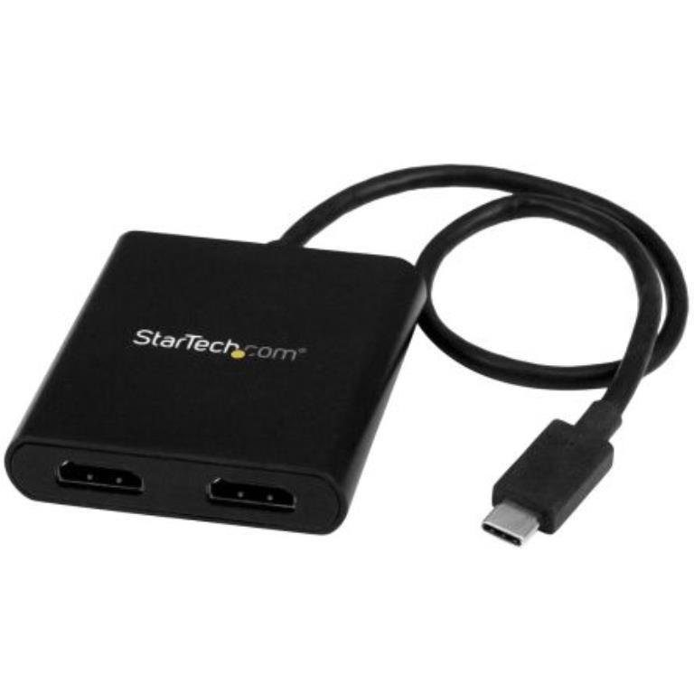 Adattatore Splitter MST Hub - USB-C a 2 porte DisplayPort Multi-Monitor