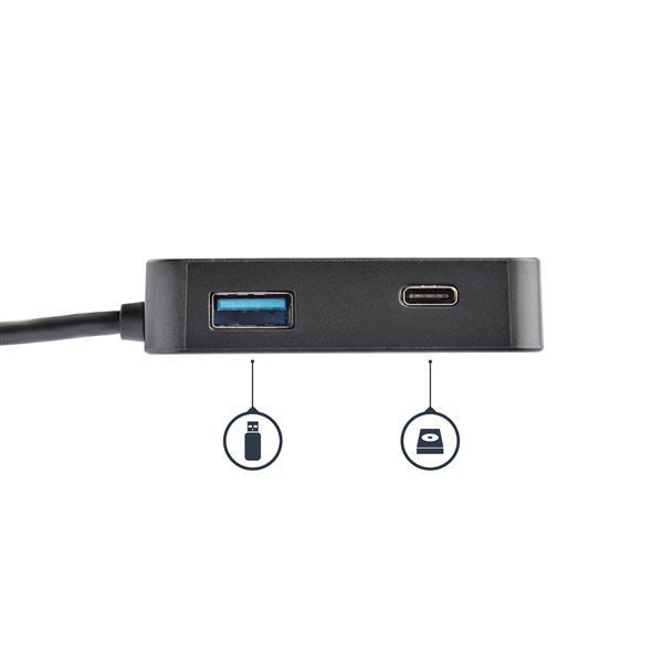Adattatore multiporta usb-c per portatili - 4k hdmi - gbe - usb tipo c - usb-a