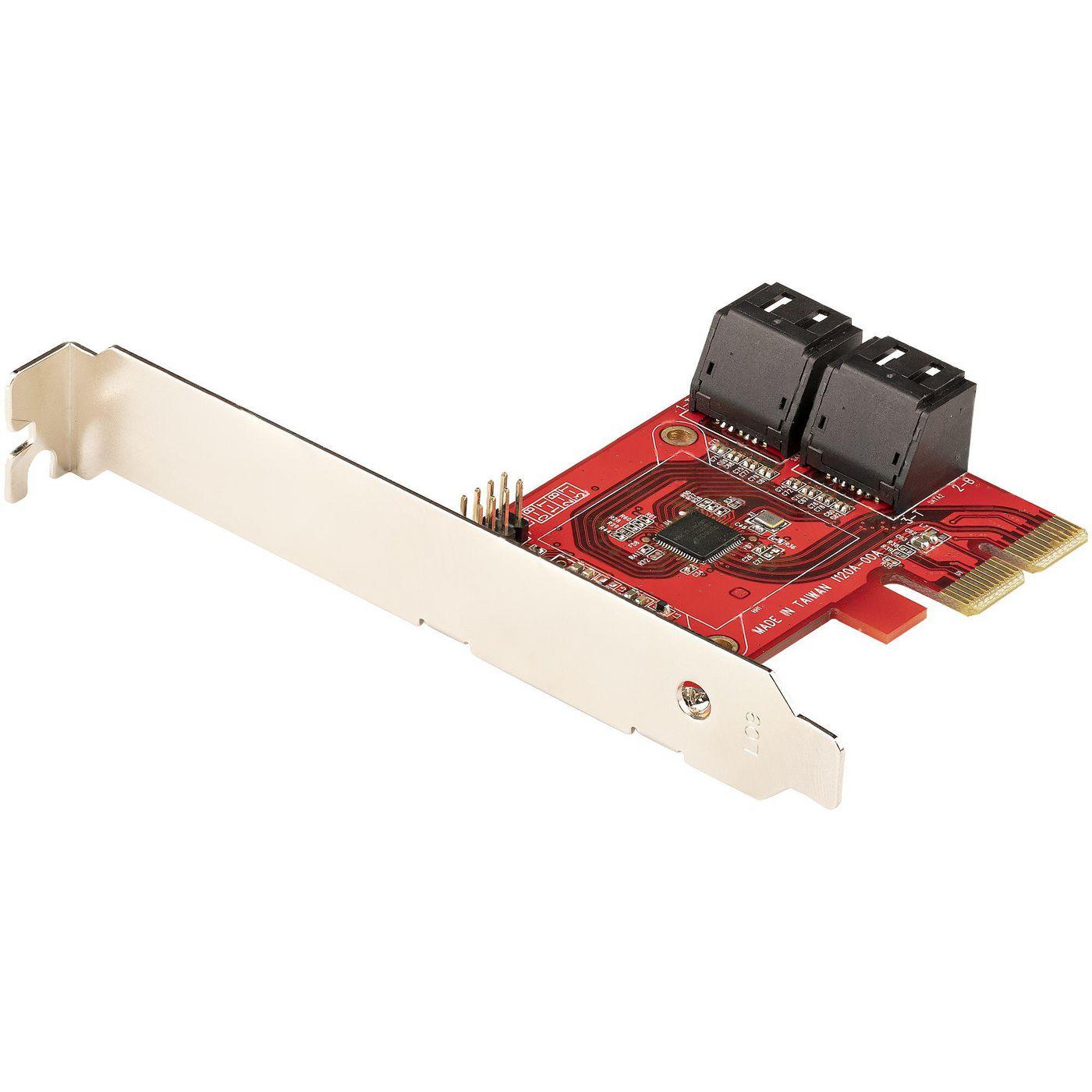 Scheda PCIe SATA - PCIe a 4...