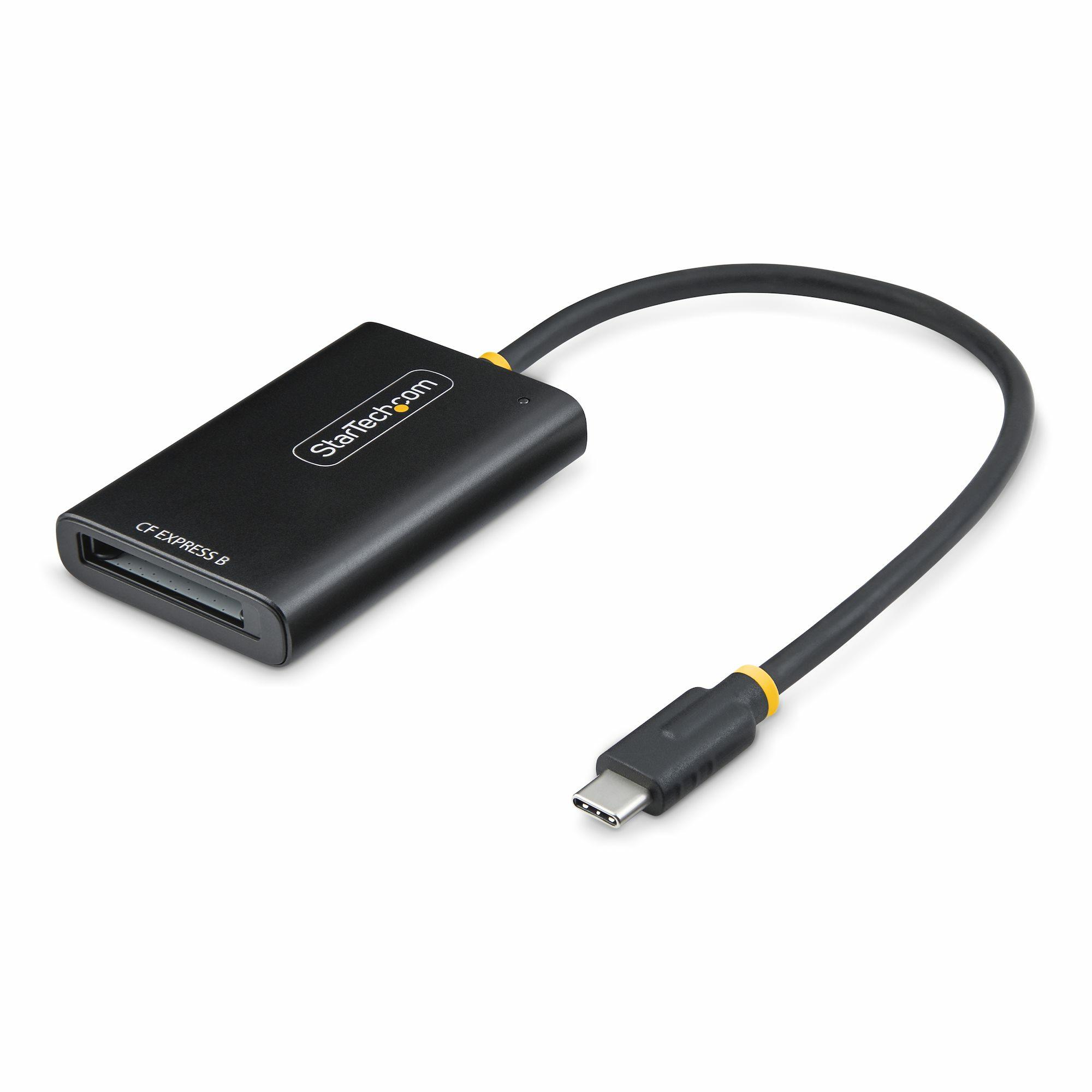StarTech.com Lettore di schede USB-C CFexpress Type B, USB 10Gbps, lettore di schede di memoria portatile, adattatore da USB Ty