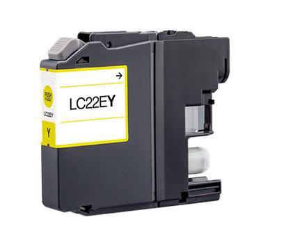 Cartuccia per Brother LC-22EY MFC-J5920DW giallo 1200pag.