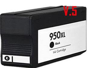 Cartuccia per HP 950XL CN045AE nero 2300pag chip aggiornato versione 5