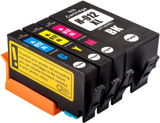 Cartuccia rigenerata per HP 912XL 3YL81AE ciano 825PAG.