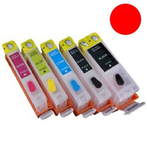 Cartuccia ricaricabile vuota per Canon .CLI-551 magenta con chip autoreset