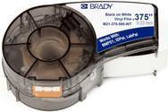 Brady M21-375-595-WT etichetta per stampante Bianco Etichetta per stampante autoadesiva (Black on White Vinyl tape for - BMP21-