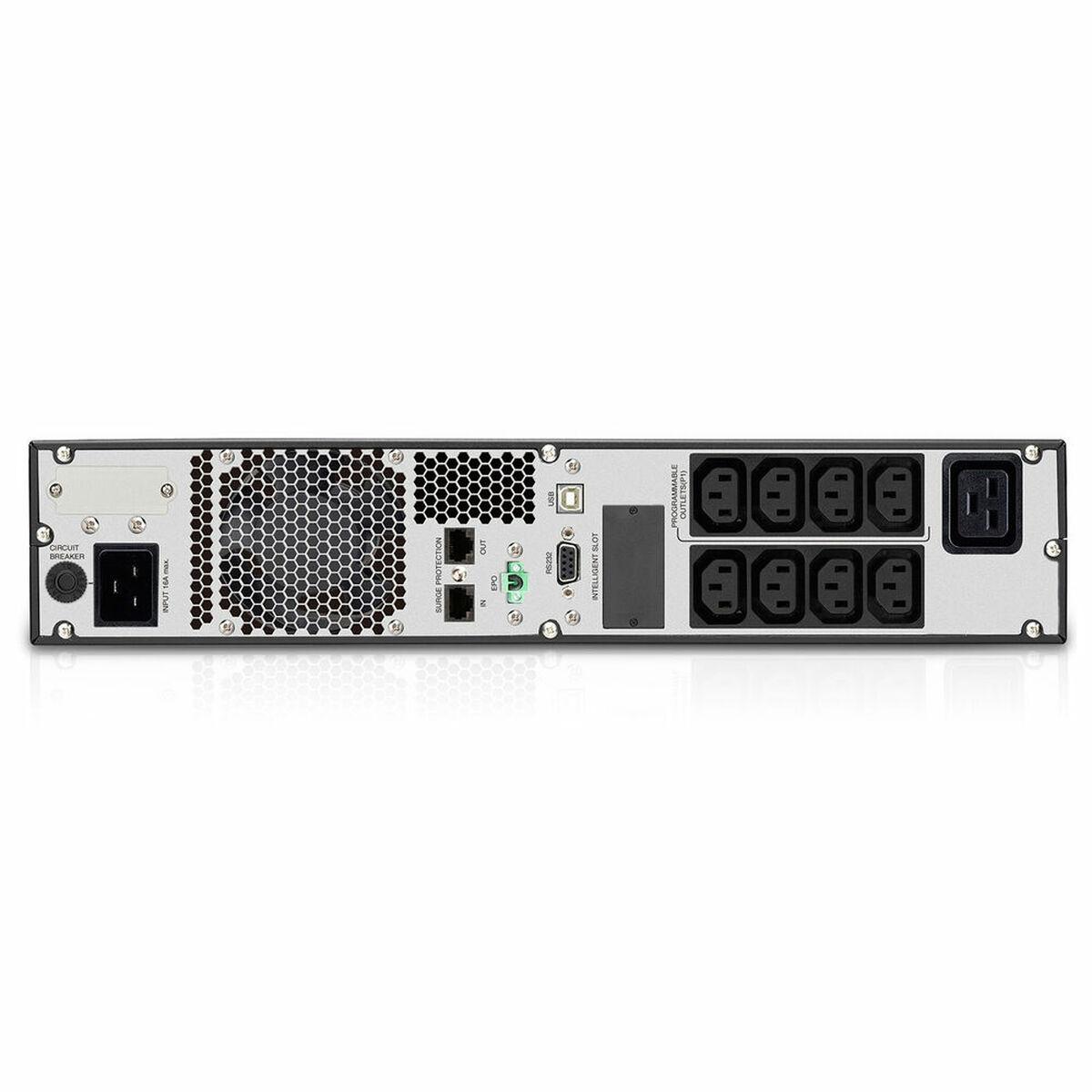 V7 UPS da 3000 VA montaggio rack 2U (3000VA UPS RACK MOUNT 2U LCD - 8XIEC C1 - 1XIEC C19 - 230V ECO)