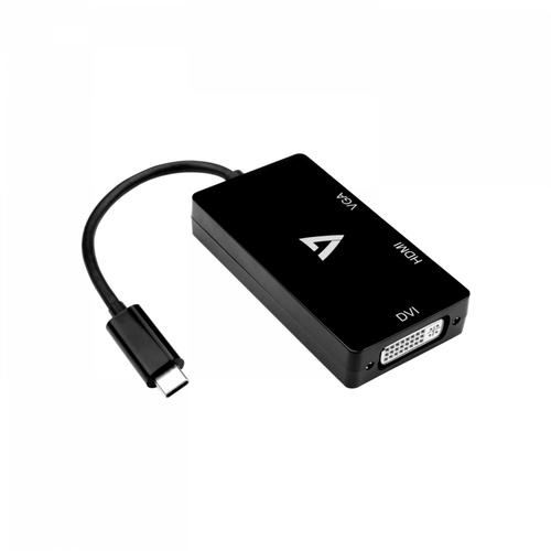 ADATTATORE USB-C M VGA F DVI F