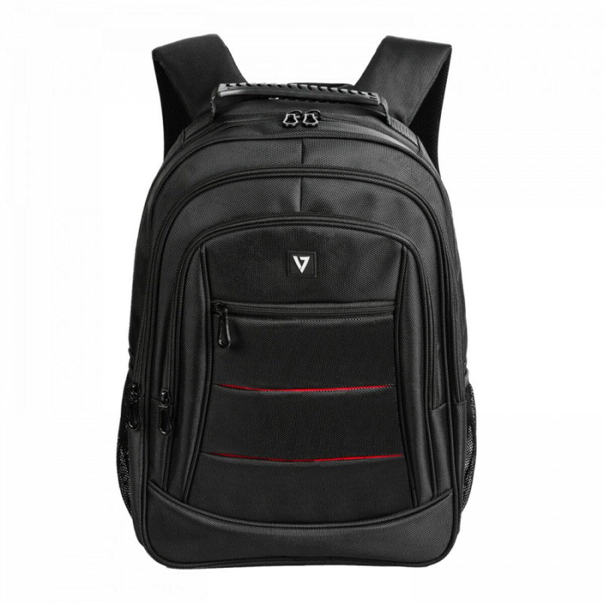 V7 CBPX16-BLK borsa per notebook 40,6 cm [16] Zaino Nero (15.6IN BACKPACK FULLY PADDED - LAPTOP BACKPACK)