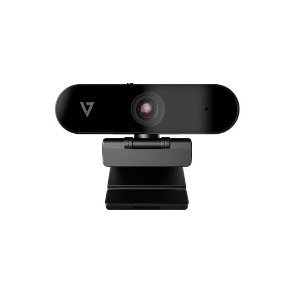 V7 UHD Webcam - 90 fps - Nero - USB 3.0 - 3840 x 2160 Video - Messa a fuoco automatica - Clip supporto per treppiede - Zoom dig