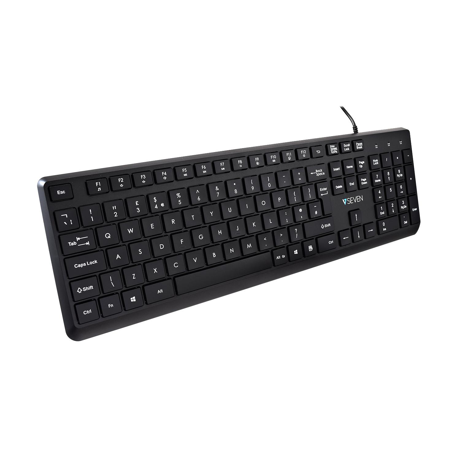 V7 Tastiera Pro USB KU350UK UK