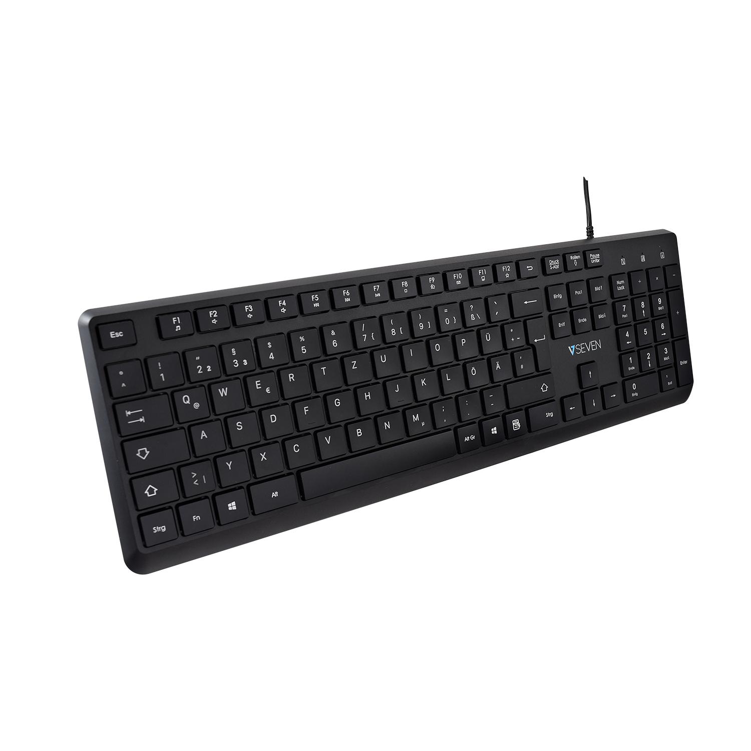 V7 Tastiera Pro USB KU350DE â€“ DE