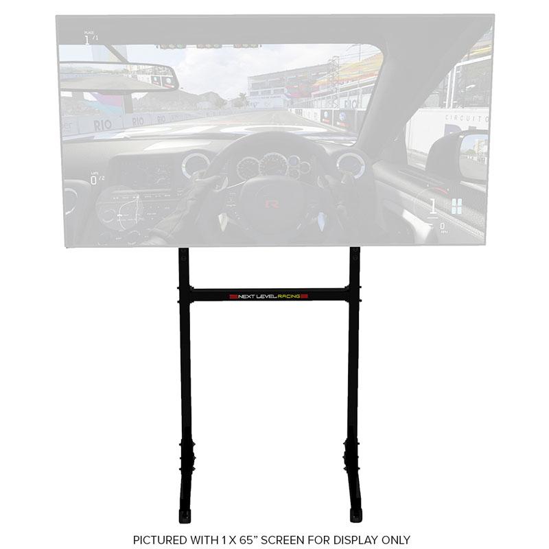 Next Level Racing NLR-A011 accessorio per simulatore di volo/gara (FREE-STANDING SINGLE MNTR STAND - 24-85IN 75X75 TO 450X660MM