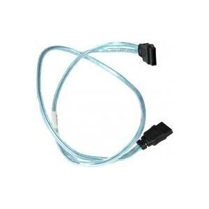 Supermicro CBL-0483L cavo SATA 0,29 m Nero, Bianco (SATA INT ST-ST 29CM 30AWG - ROUND CABLE)