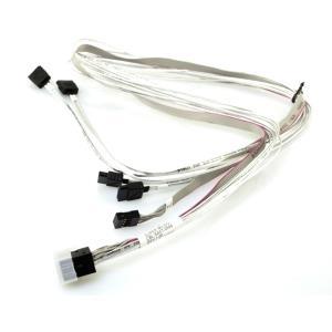Cavo Supermicro CBL-SAST-0556 Serial attach SCSI (SAS) Nero bianco