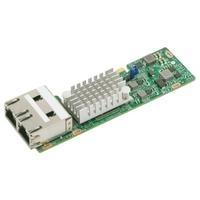 Scheda di rete NIC Supermicro Micro-LP Doppi Porta RJ-45 10 Gbit LP AOC-CTGS-I2T-O