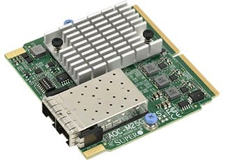 Schede di interfaccia/adattatore Supermicro AOC-M25G-i2S Interno