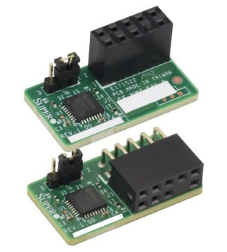 Modulo TPM verticale 1.2 con capacitÃƒÂ  SPI Supermicro AOM-TPM-9671V-O (confezione al dettaglio)