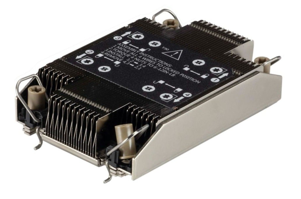 SNK-P0077V - Dissipatore/Radiatore - Nero - Acciaio inossidabile