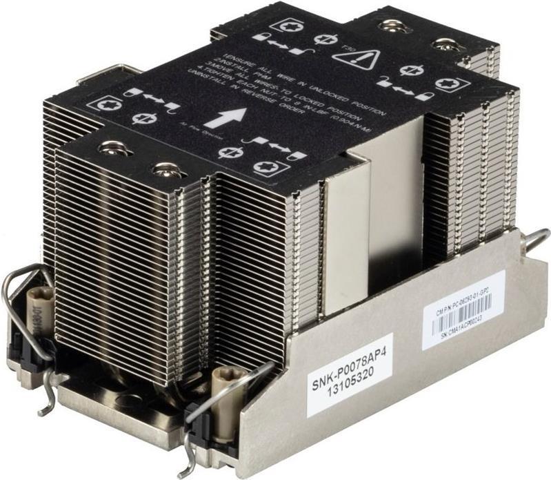 SNK-P0078AP4 - Dissipatore/Radiatore - 10000 RPM - 57,5 Ã¢â‚¬â€¹Ã¢â‚¬â€¹dB - Acciaio inossidabile