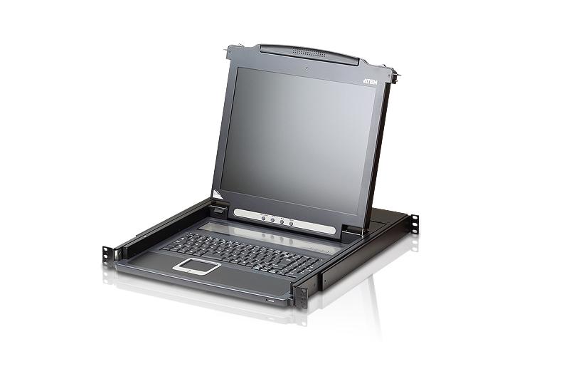 ATEN Slideaway console 17" LCD TASTIERA AMERICANA